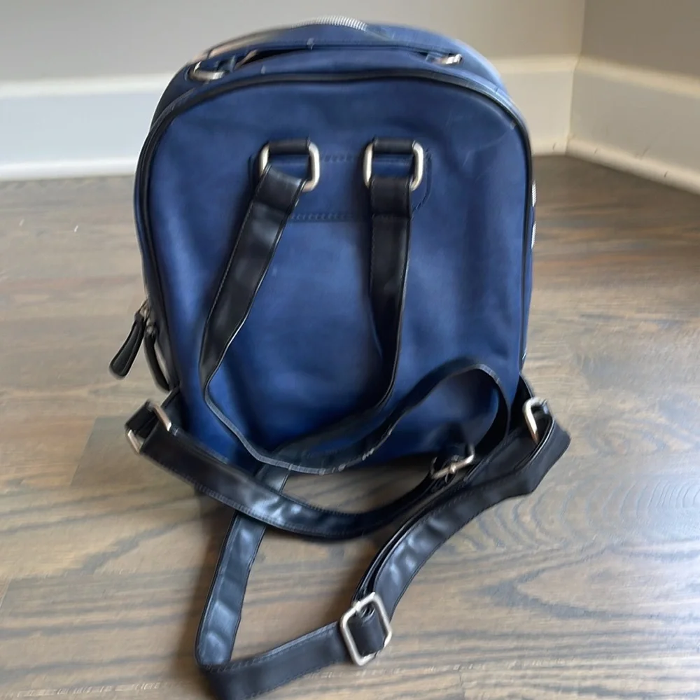 Women’s Disney Boutique Mickey Minnie Blue Backpack